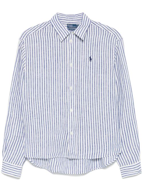 Sapphire blue front shirt POLO RALPH LAUREN | 211935130006